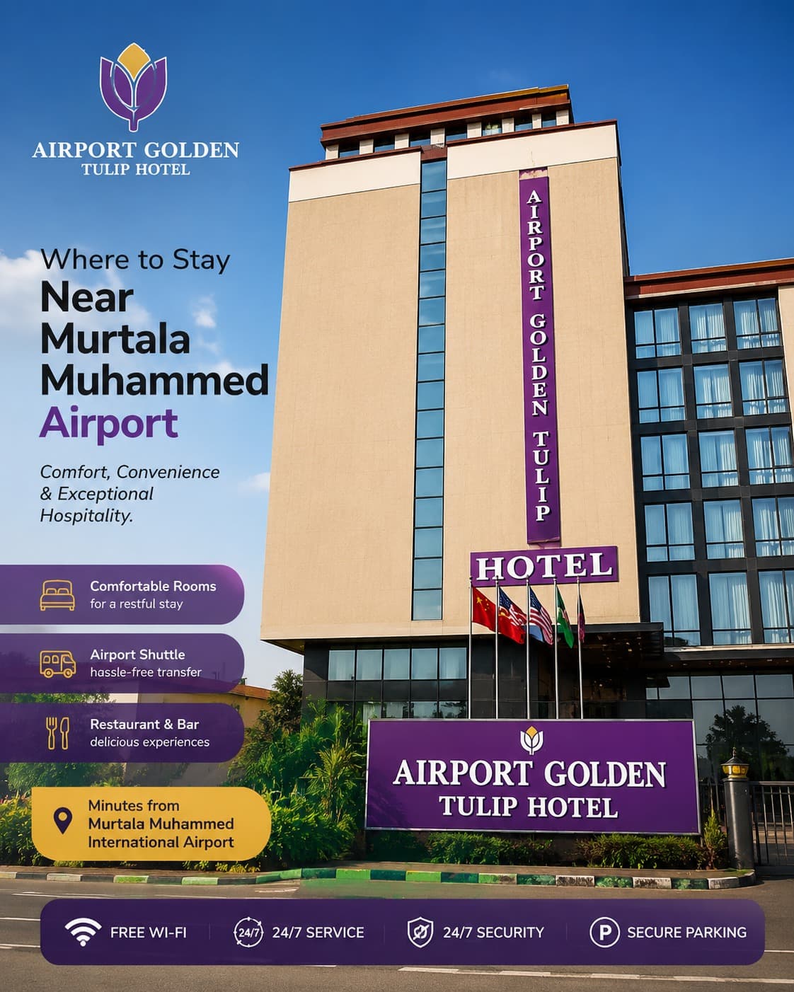 Where to Stay Near Murtala Muhammed Airport